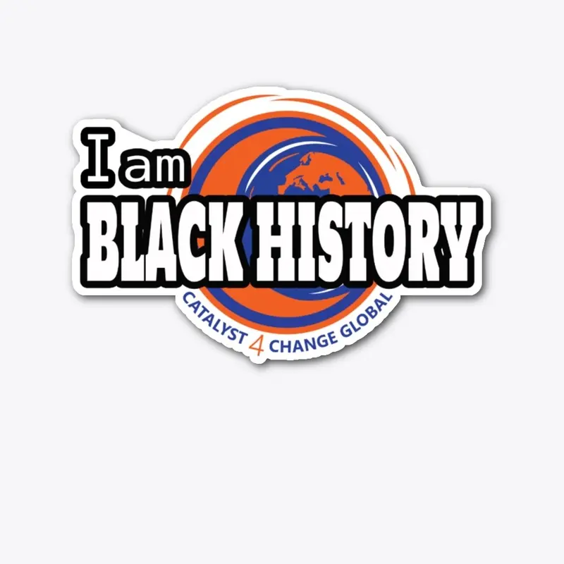 I am Black History - Color Logo